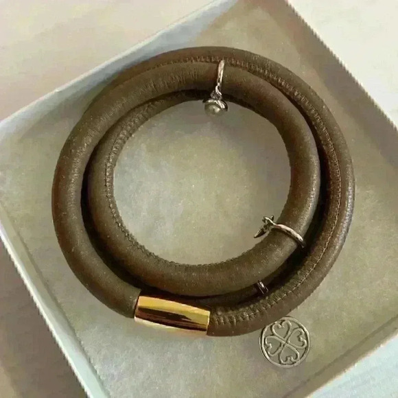 Endless Jewelry - Endless Leather Bracelet with Charms - NWOT